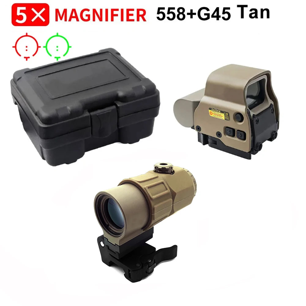558 G43 Holographic Sight 20mm Rail Quick Detach Lever