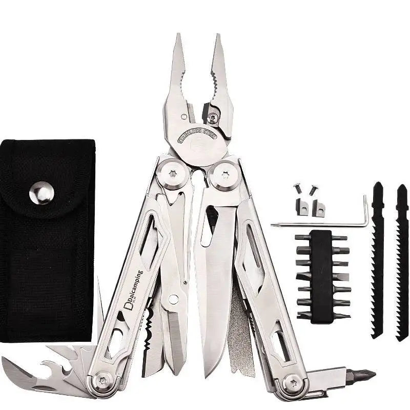 Daicamping DL30 Multitool Clamp Knife Scissors Pliers