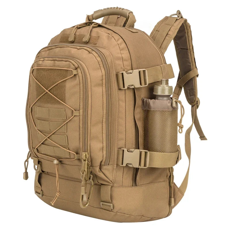 Large Capacity Tactical Backpack 56 to 75L for Hiking