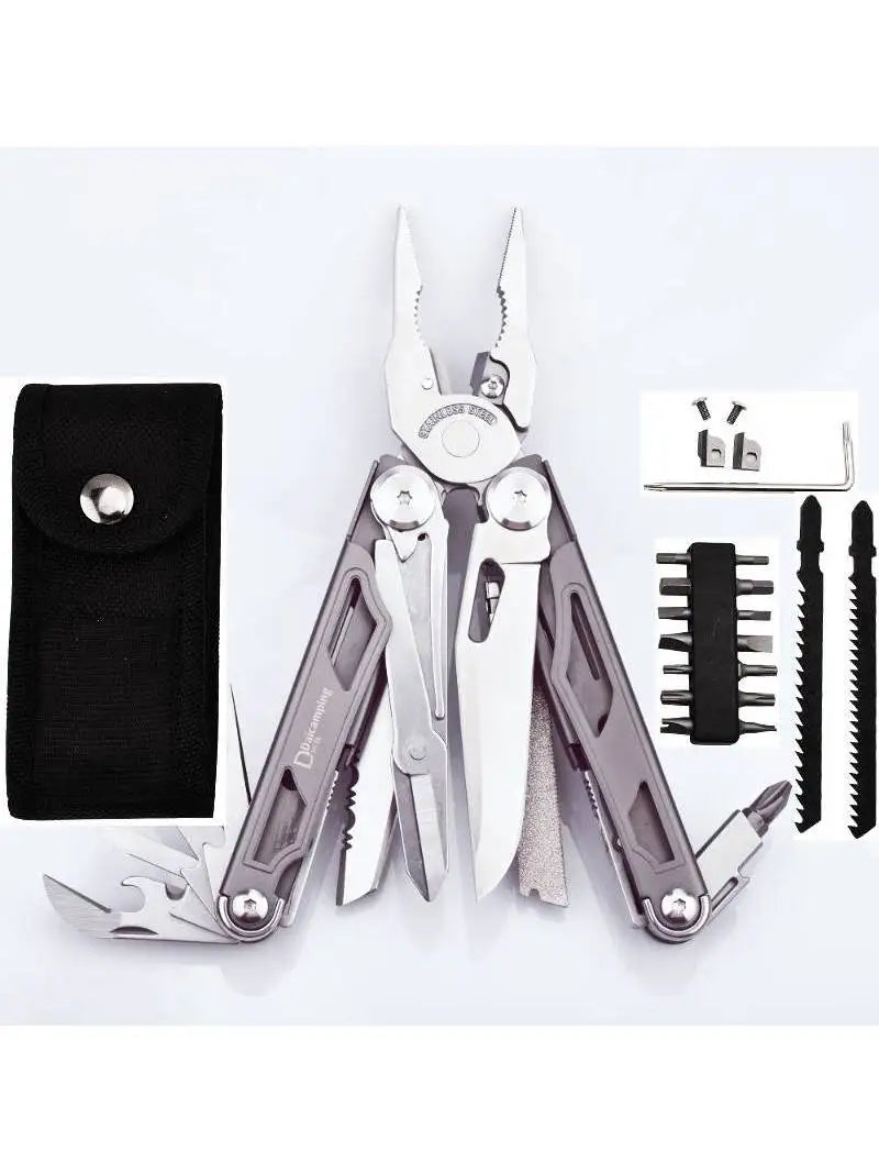 Daicamping DL30 Multitool Clamp Knife Scissors Pliers