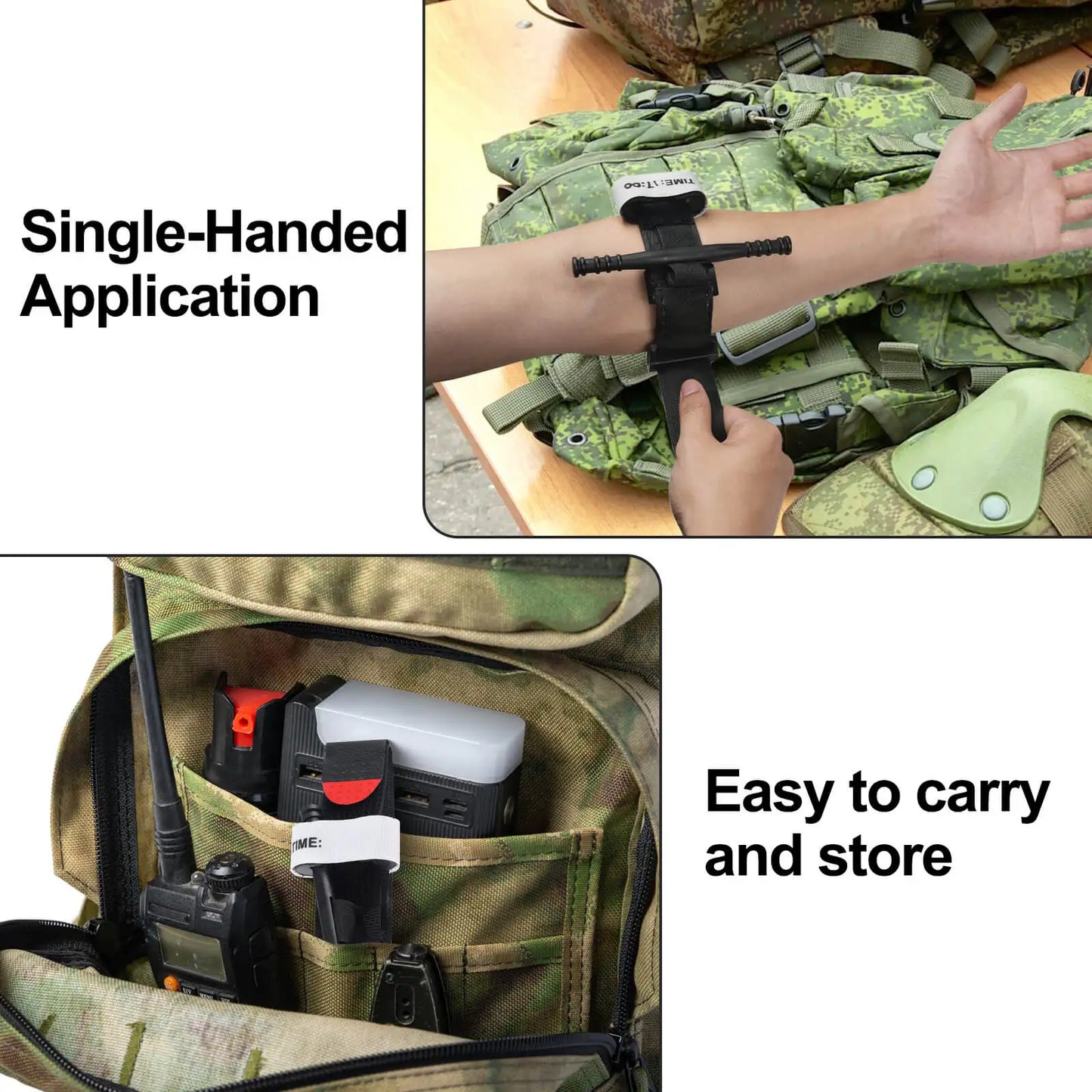 95cm Aluminum Tourniquet Rod For Medical Emergency Survival