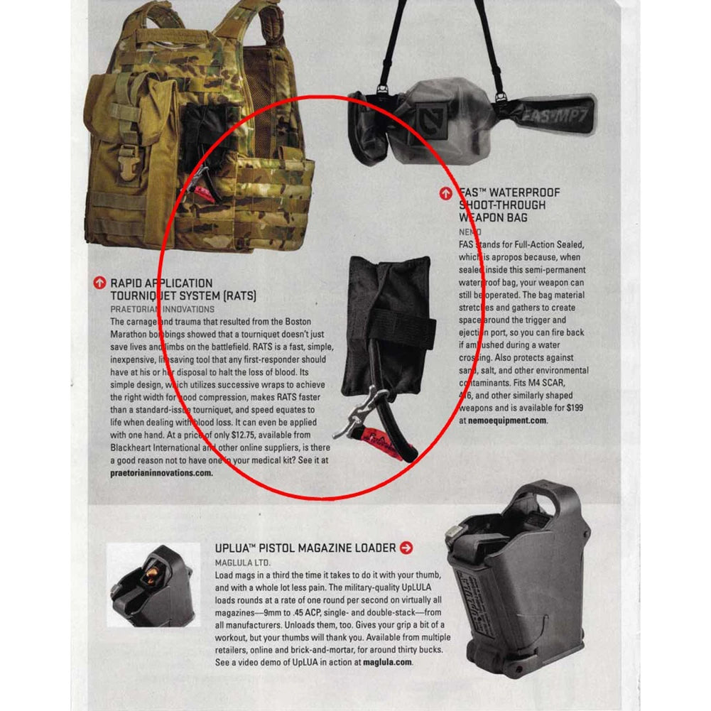 Elastic First Aid Tourniquet Rope EDC Belt Survival Gear