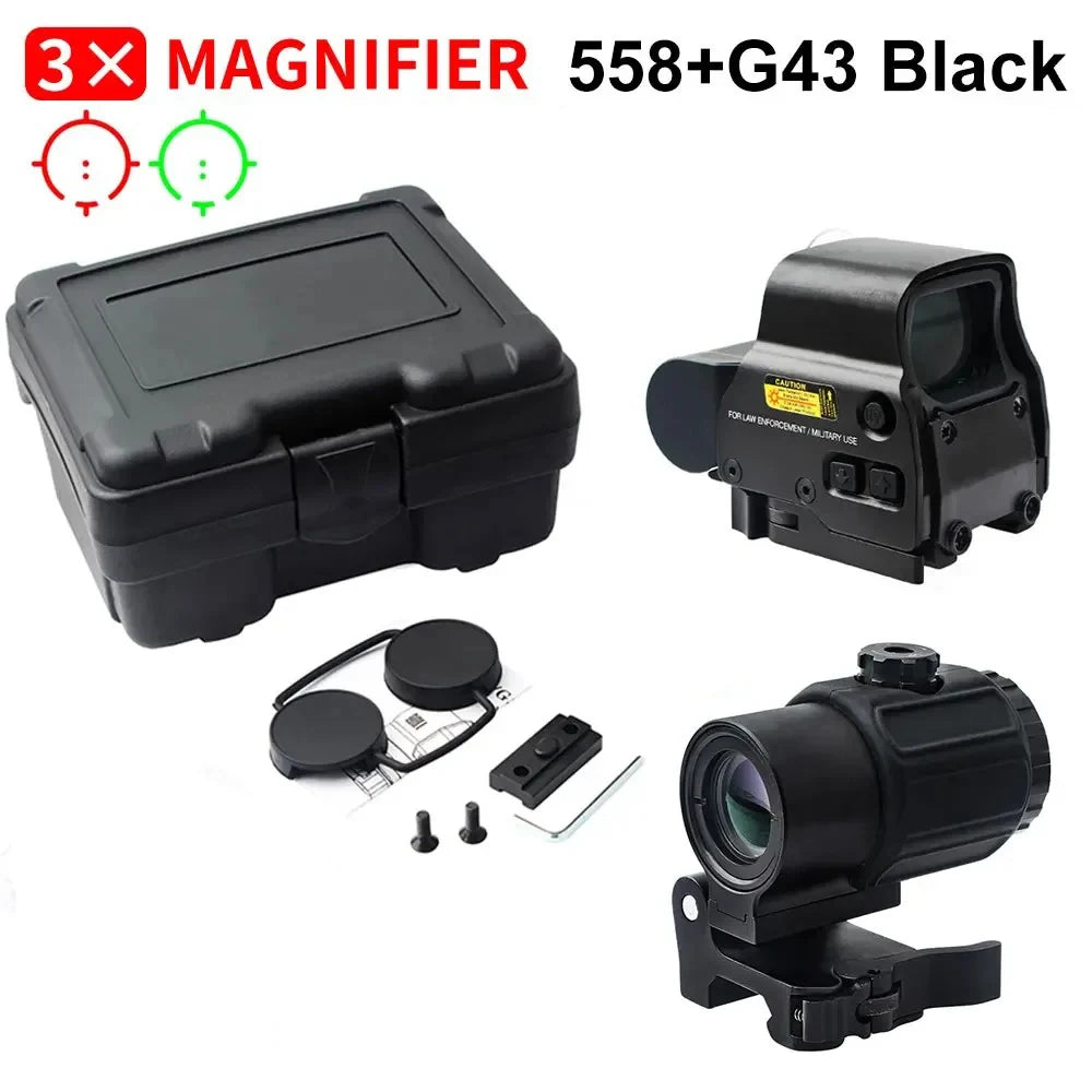 558 G43 Holographic Sight 20mm Rail Quick Detach Lever