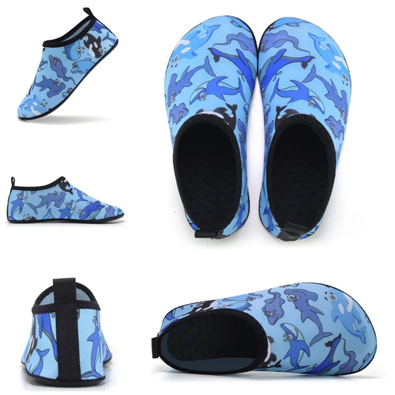 Kids Water Shoes Aqua Quick Dry Lightweight Multisurface Grip