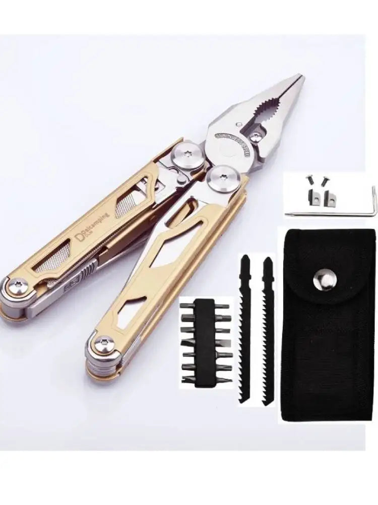 Daicamping DL30 Multitool Clamp Knife Scissors Pliers