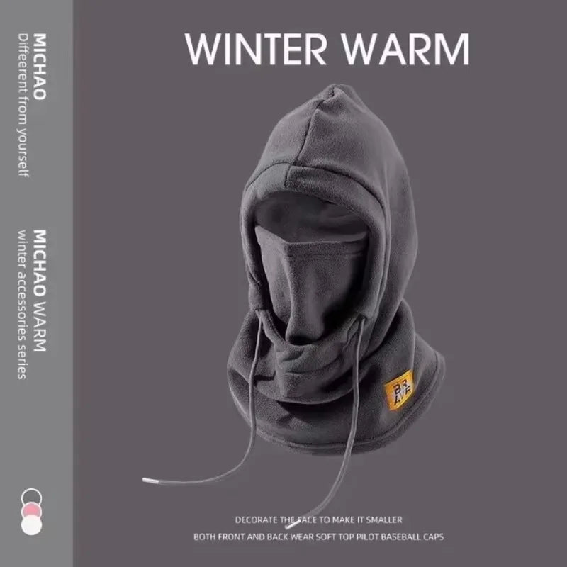Winter Balaclava Hat With Mask And Neck Warmer Three In One