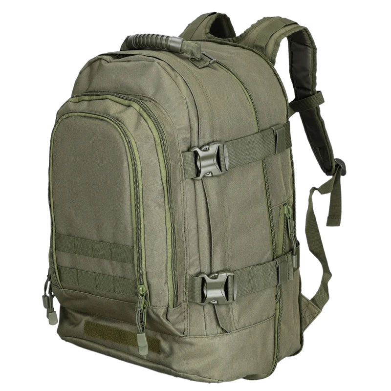 60L Camouflage Tactical Backpack For Men Outdoor Hiking Bag