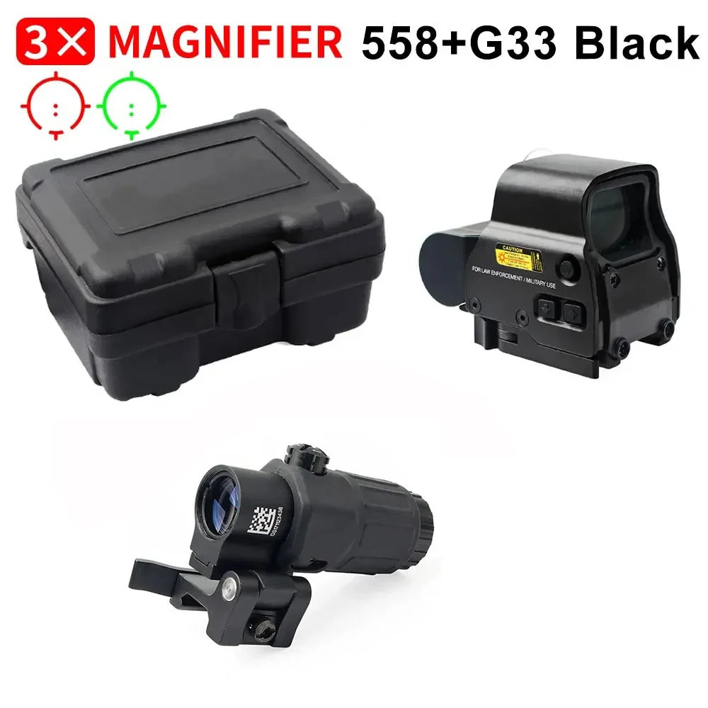 558 G43 Holographic Sight 20mm Rail Quick Detach Lever