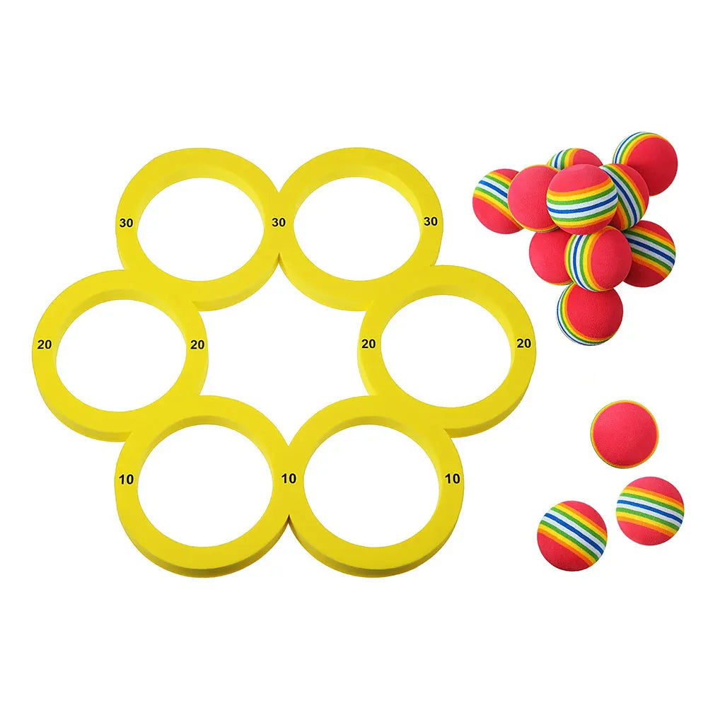 Pool Games Set With 10 Balls Floating Throwing Water Toys